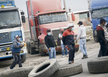 Transportistas de carga pesada anuncian paro el 11 de setiembre