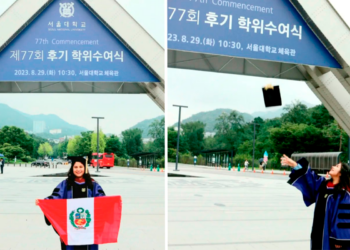 Científica peruana es la primera en obtener doctorado en prestigiosa universidad en Seúl