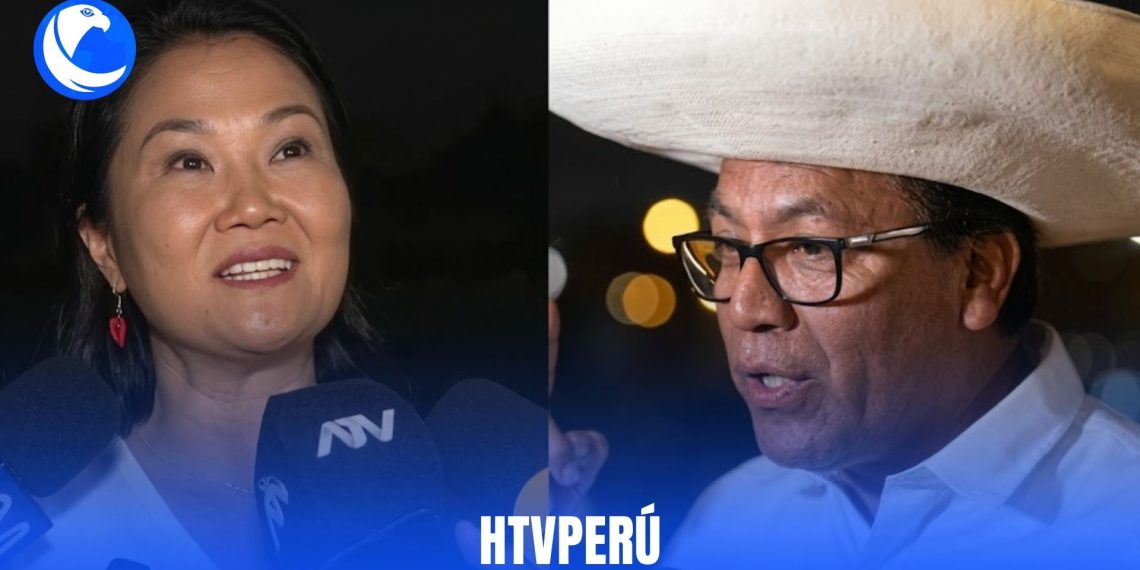Keiko Fujimori rechaza debate en Chota y responde a Roberto Sánchez