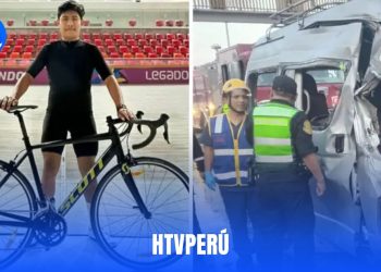 Campeón de ciclismo murió en accidente en Villa El Salvador tras choque de combi