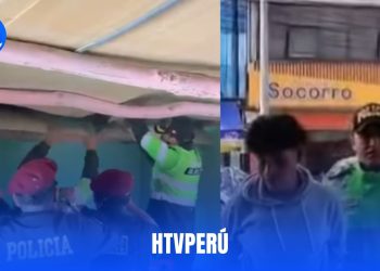 Capturan a sujeto por secuestro de menor en Huancayo tras esconderse en techo