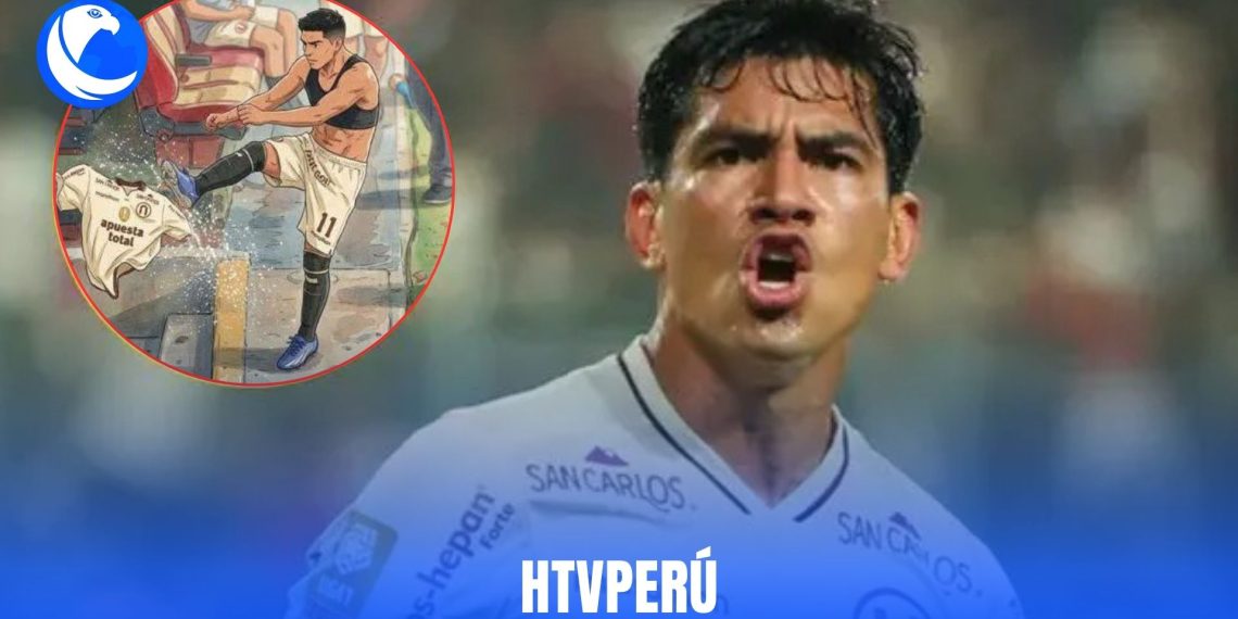 El Tunche recibió preaviso de despido tras patear la camiseta de la «U»